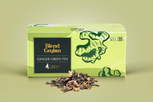 Ginger Green Tea- Blend Ceylon Green Tea