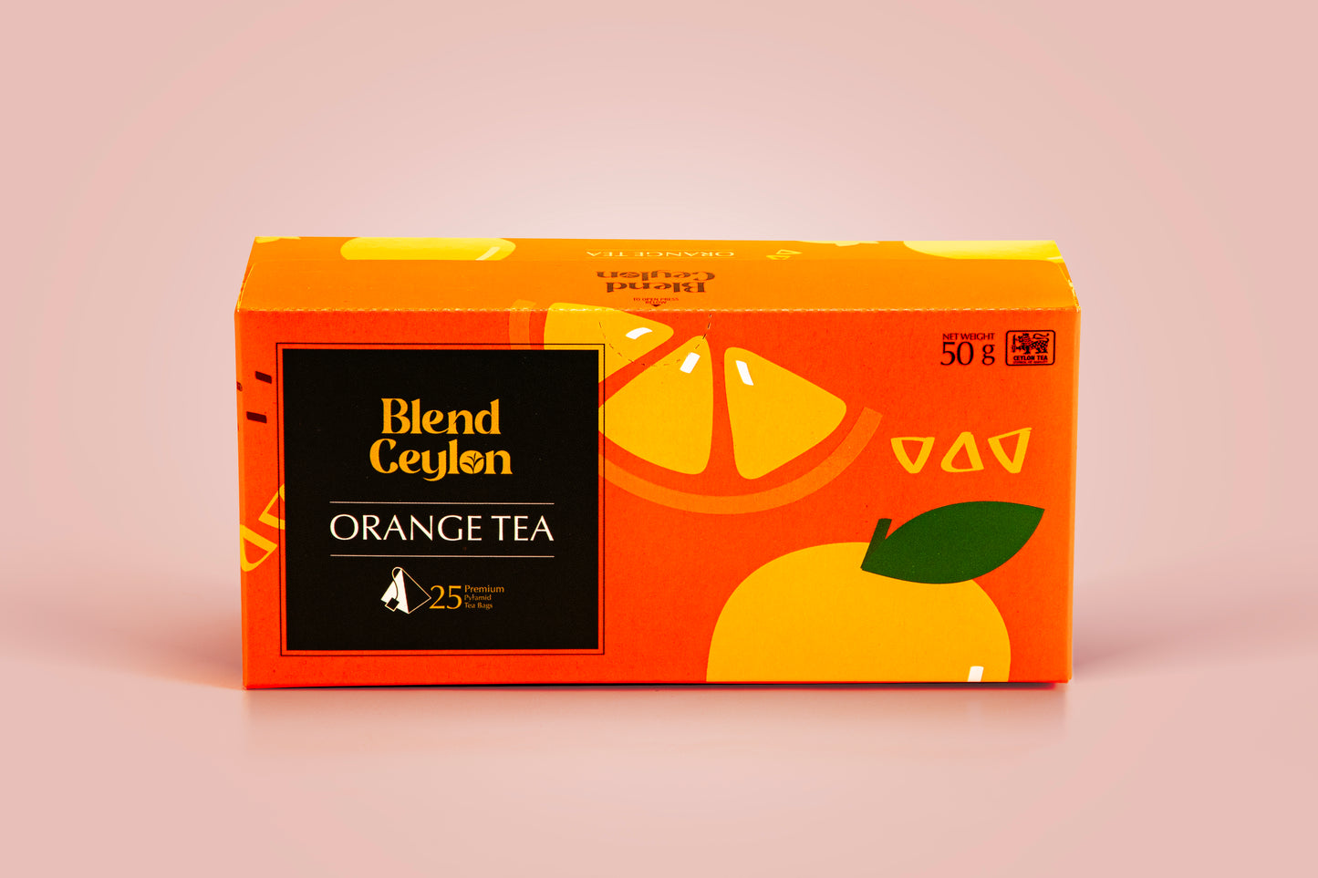 Orange Tea - Blend Ceylon Black Tea - Flavoured Black Tea