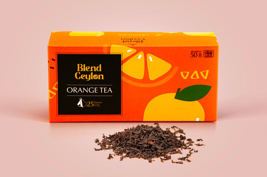 Orange Tea - Blend Ceylon Black Tea - Flavoured Black Tea