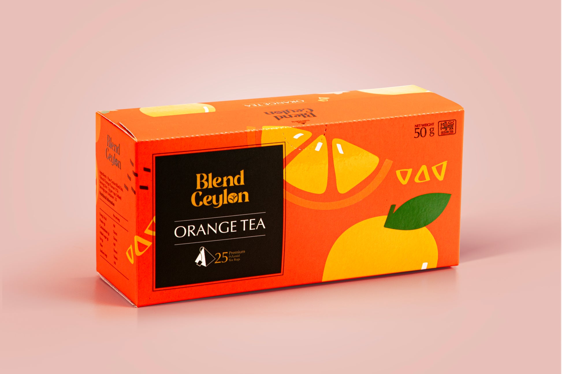 Orange Tea - Blend Ceylon Black Tea - Flavoured Black Tea