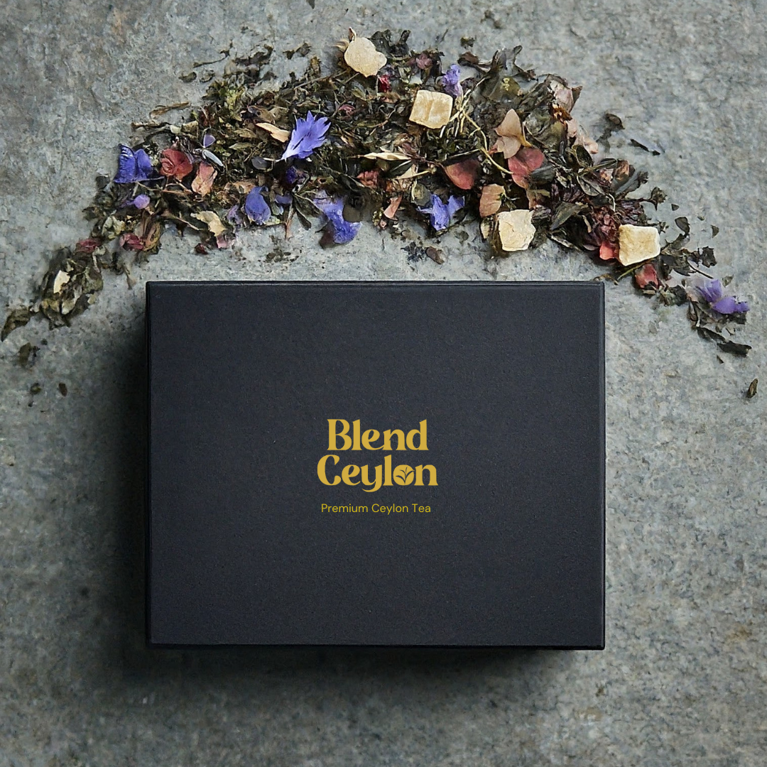 premium tea gift box blend ceylon